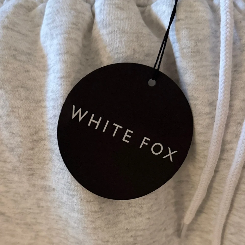 White Fox Boutique Light Gray/Mist Joggers - Picture 3 of 5